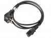Lanberg Kabel zasilający CEE 7/7 - IEC 320 C13 VDE 1.8M czarny